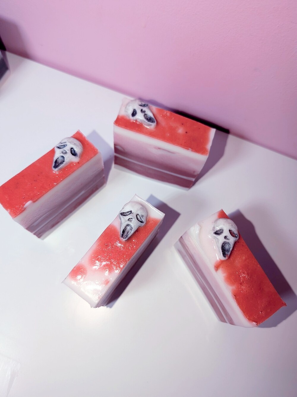 Handmade Pretty In Blood Ghostface Soap Bars - Picture 4 of 4